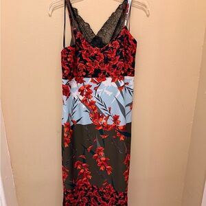 Floral Print Women's Dress